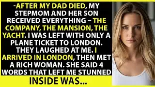 After My Dad Died, Stepmom Inherited All. I Had Just A Plane Ticket… Until A Rich Woman Showed Up
