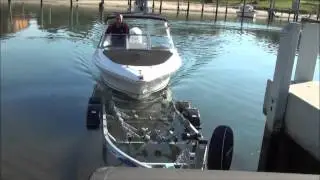 Signature Boat Launch & Retrieve on Supa rolla Trailer
