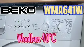 Beko WMA641W - Woollens 40ºC