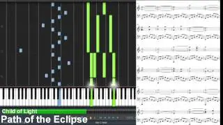 Child of Light - Path of the Eclipse (Synthesia Piano Tutorial)