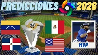 Predicciones Clásico Mundial de Béisbol 2026 | Ganador, MVP y más
