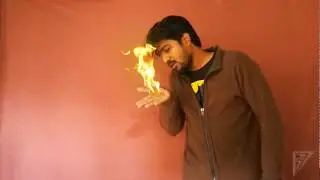 Hand on fire VFX - After Effects