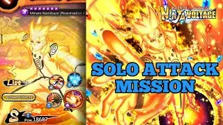 Nxb Nv: Clutch-God KLM Minato New Ex Rekit Solo Attack Mission | Naruto x Boruto Ninja Voltage