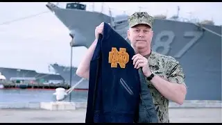 @NDFootball | Military Recognitions vs NAVY (2021)