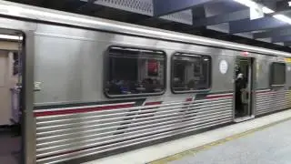 LA Metro Rail: 1991-92 Breda A650 Red Lines at Hollywood/Highland Station