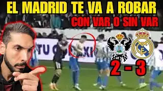 💥 ROBO del MADRID al TALAVERA con PENALTI INVENTADO por MANO &iexcl;CON VAR y SIN VAR!