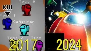 Every Update Of Among Us From 2017 To 2024