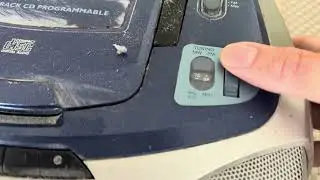 FM radio tuning (ASMR) Philips AZ1004