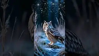 #music #snow #nature #fox #winter  #night #milkyway