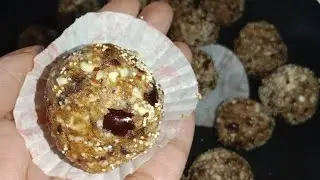 No sugar no jaggery no Milk Powder energy booster healthy Viral sweet Recipe at home.Homemade sweet