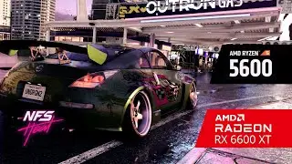 NFS Heat | RX 6600 XT + Ryzen 5 5600 | 1080p High & Ultra Benchmark | No Commentary