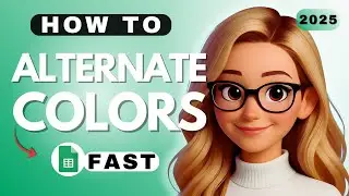 How to Make Google Sheets Rows Alternate Colors