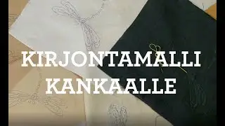 Kirjonta - mallin siirt&auml;minen kankaalle