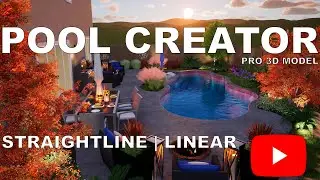 The Ramos Pool - Pool Creator Pro 3D Model