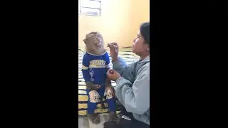 Jason Lovely Face Reaction To Lip Balm
