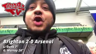 Brighton 2-1 Arsenal | Matchday Vlog | Get Him Out By The Morning #WengerOut