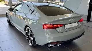 AUDI A5 Sportback 2022 (Facelift) - сумасшедшая демонстрация светодиодных и AMBIENT огней