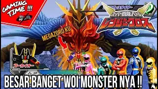 TAMAT !! Gameplay Super Sentai Battle Ranger Cross Wii Indonesia