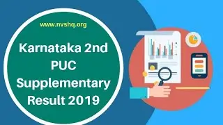 Karnataka 2nd puc supply result 2019 check by all websites to declare result