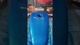 Samurai Spray Paint Honda Blue | Step-by-Step Bike Repaint Tutorial India