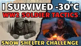 Building a WWII Snow Shelter That Actually Keeps You Warm