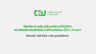 Jak podat přihlášku ke studiu na FLD ČZU v Praze?