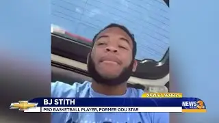 Former ODU hoops player BJ Stith returns from Europe during COVID-19