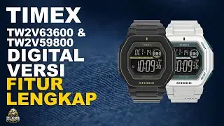 TIMEX TW2V63600 & TW2V59800 : JAM TIMEX DIGITAL VERSI FITUR LENGKAP TERBARU (2023)