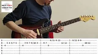 DEBORAH'S THEME - Ennio Morricone | ROCK & LOVE | GUITAR TAB | COVER | LESSON