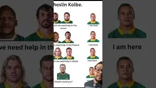 Чеслин Кольбе, Чеслин на все руки #регби #южная Африка #спрингбокс