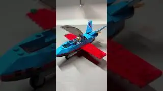 LEGO&reg; Stunt Plane Soars High! ✈️ City Action Build #lego #legocity #legobuild #legotoys #aerobatics