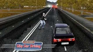 CITY CAR DRIVING - INCIDENTE PEDONE MI TAGLIA LA STRADA!! - SIMULATORE DI GUIDA GAMEPLAY ITA