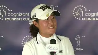 Gina Kim Friday Interview 2022 Cognizant Founders Cup LPGA Tour