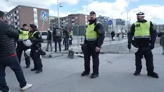 Они расстреляли и заковали в цепи Коран! Беспредел в Швеции!