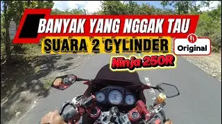 SUARA ORIGINAL NINJA 250R #ninja250karbu #motovlog 