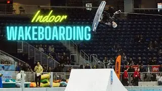 Toronto International Boat Show - Indoor Wakeboarding with Riley Dillon