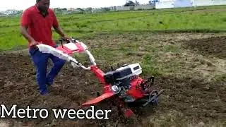 Metro weeder Demo in fields | inter Cultivation in Cotton, Mirchi, Pulses, orange | #metroassociates