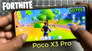 Poco X3 Pro: Fortnite Mobile | Ultra Graphics 60FPS Test