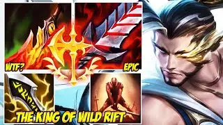 THE KING OF WILD RIFT WITH YASUO - THEY DIDN'T REACT IN TIME