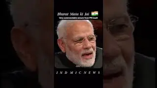 Very Commendable Answer Form PM MODI || IND vs PAK Reaction