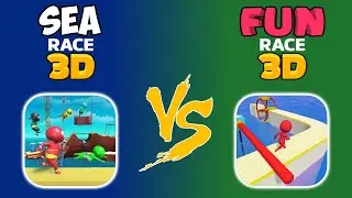 Fun Race 3D vs. Sea Race 3D | Which Is The Better Game? | Part 41