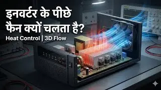 Inverter Ke Peeche Fan Kyun Chalta Hai? | Circuit Diagram Explained | Zareef Electrician Ki Lab