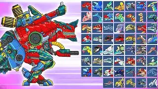 Dino Robot Battlefield - T-Rex Almighty Game | Eftsei Gaming