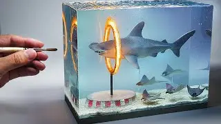 How to Make a Shark in an Abandoned Circus Diorama