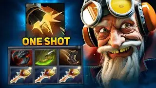 x3 Divine Rapiers Gyrocopter Comeback 🔥🔥🔥40 Kills One Shot | Dota 2 Gameplay