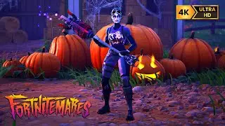 Fortnite Dark Bomber Skin Gameplay | Fortnitemares