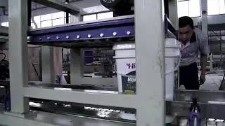 square bucket  capping machine