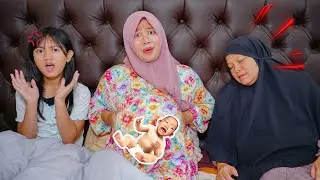 IBU HAMIL MELAHIRKAN BAYI LUCU 😱NENEK MALAH PINGSAN