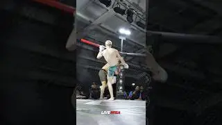 Kai Moore wins via this huge head kick Knockout at PCFC X MFL!! #mma #mmashorts #knockout