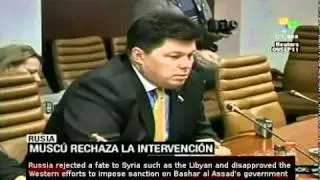 Russia disapprove Western sanctions over Syria